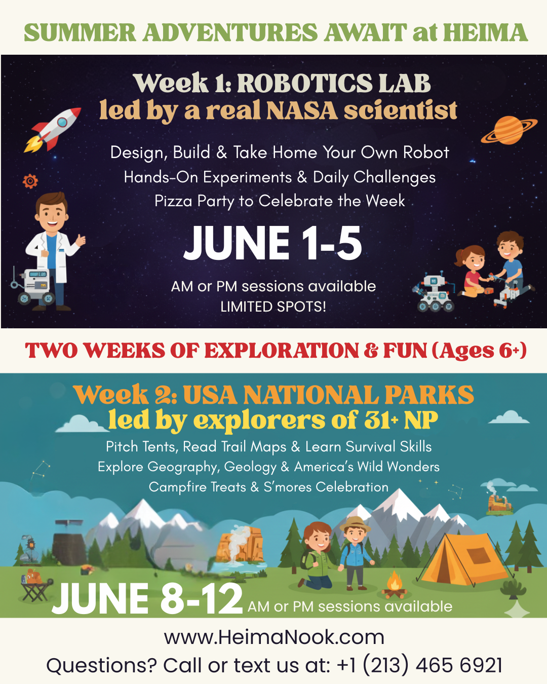 Summer Camp: From the STARS to the CANYONS